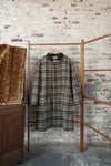 AVIVA JIFEI XUE 25 Autumn/Winter Contrast Color Mac Jacket/Cocoon Pants AJX-FW25-CMC-NBBWC-Natural Brown Jacket